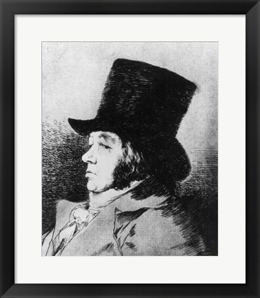 Framed Self Portrait Print