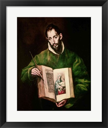 Framed St. Luke Print