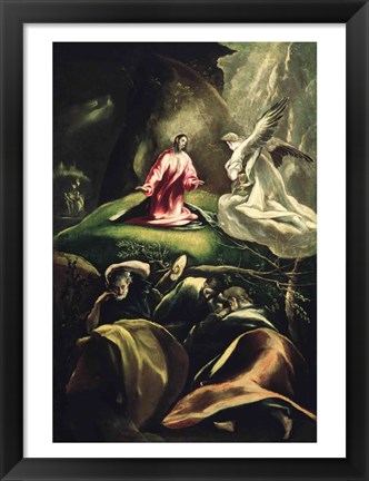 Framed Agony in the Garden Print