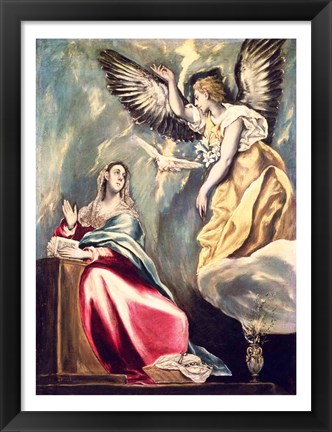 Framed Annunciation Print