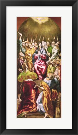 Framed Pentecost Print