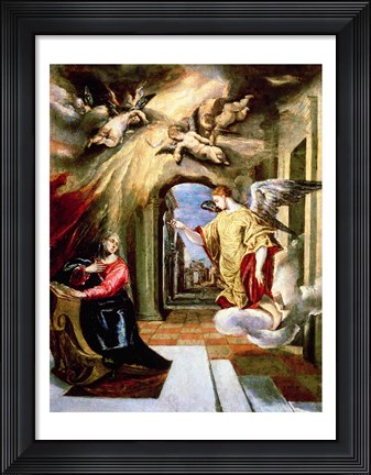 Framed Annunciation II Print
