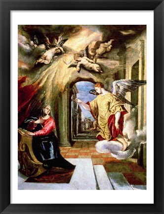 Framed Annunciation II Print