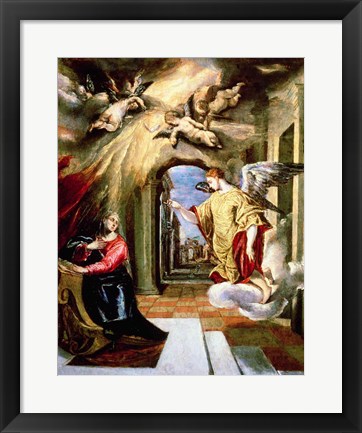 Framed Annunciation II Print