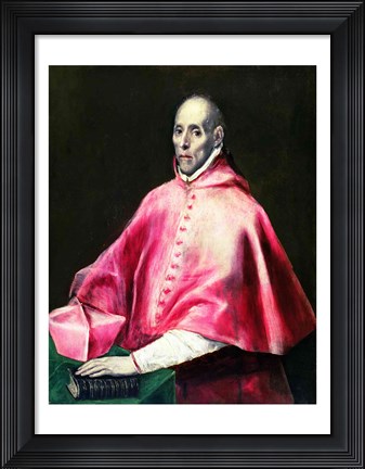 Framed Portrait of Cardinal Juan de Tavera Print