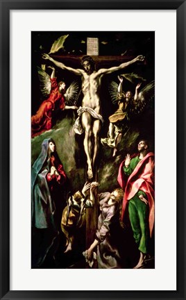 Framed Crucifixion Print