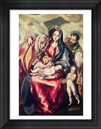 Framed Holy Family Print