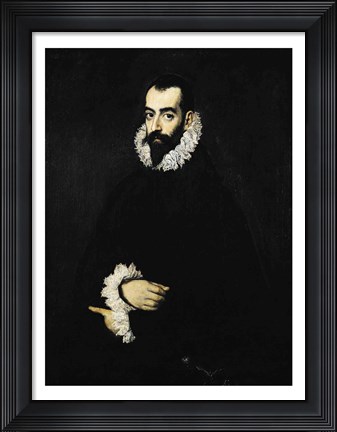 Framed Portrait of Juan Alfonso de Pimentel y Herrera Print