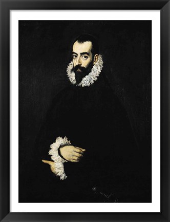 Framed Portrait of Juan Alfonso de Pimentel y Herrera Print