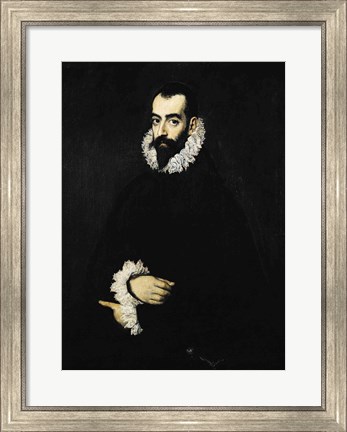 Framed Portrait of Juan Alfonso de Pimentel y Herrera Print