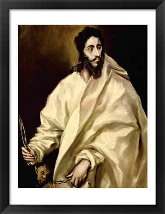 Framed St. Bartholomew, 1606 Print
