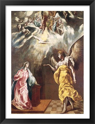 Framed Annunciation I Print