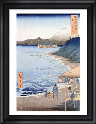 Framed Along the Coastline Print
