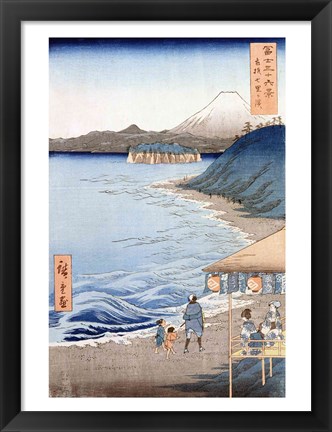 Framed Along the Coastline Print