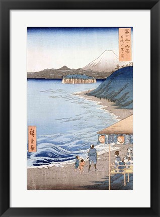 Framed Along the Coastline Print