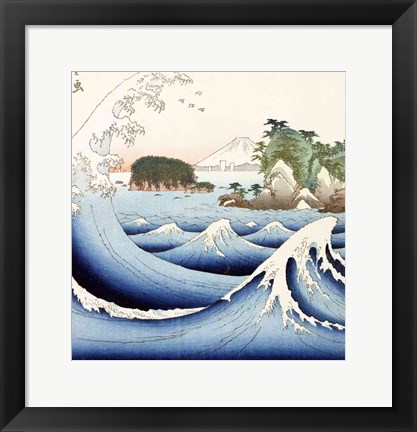 Framed Wave Print