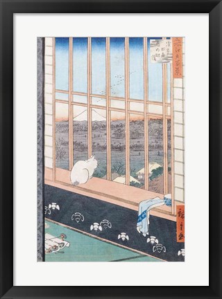 Framed Asakusa Rice Fields Print