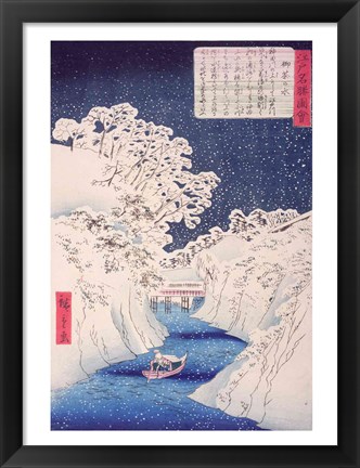 Framed Views of Edo Print