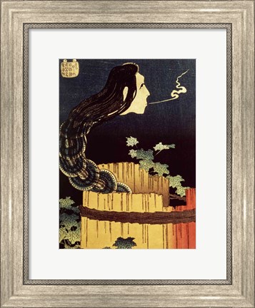 Framed Japanese Ghost Print