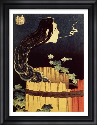 Framed Japanese Ghost Print