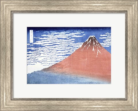 Framed Fine weather with South wind Print