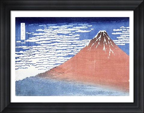 Framed Fine weather with South wind Print