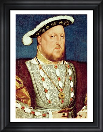 Framed King Henry VIII Print