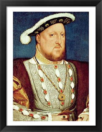 Framed King Henry VIII Print