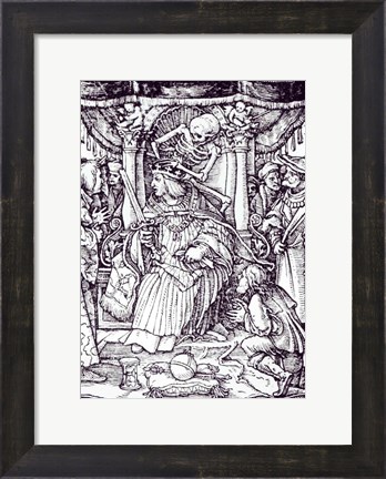 Framed Death and the Emperor Print