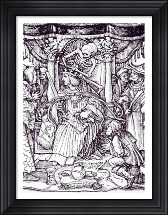 Framed Death and the Emperor Print