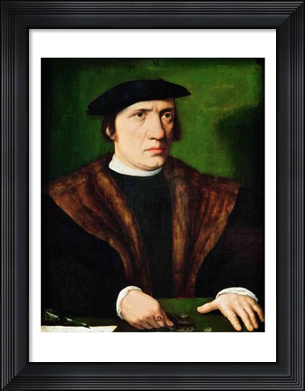 Framed Portrait of a Man Print