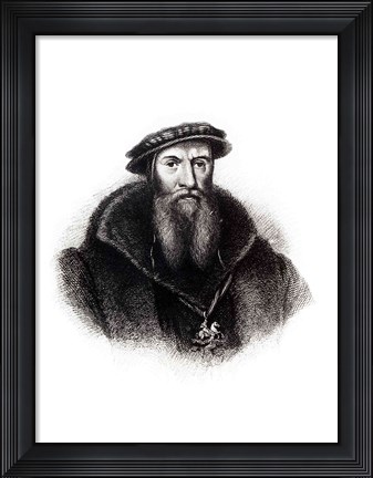Framed Portrait of William, First Lord Paget Print