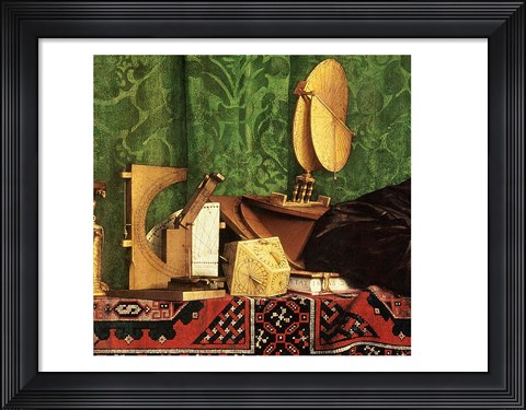 Framed Ambassadors, 1533, Detail Print