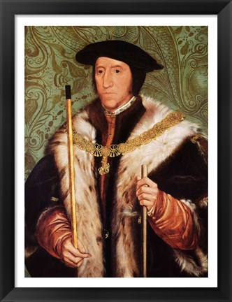 Framed Portrait of Thomas Howard, 1539 Print