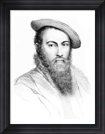 Framed Sir Thomas Wyatt Print