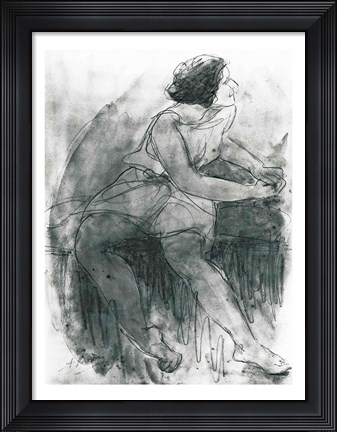 Framed Isadora Duncan Print