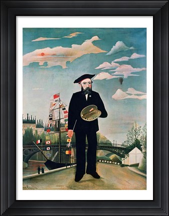 Framed Self Portrait Print