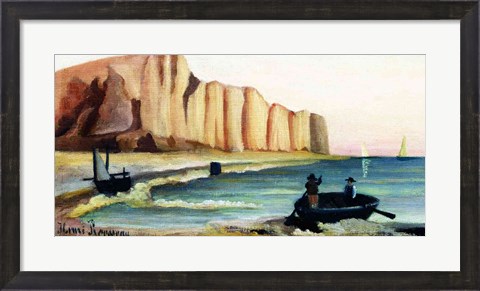Framed Cliffs, c.1897 Print