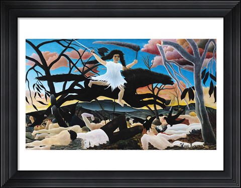 Framed War Print