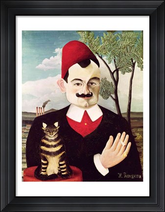 Framed Portrait of Pierre Loti Print