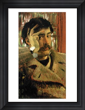 Framed Self portrait Print