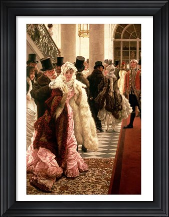 Framed Woman of Fashion Print