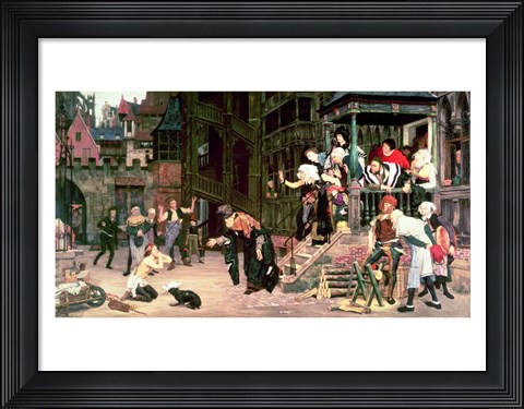 Framed Return of the Prodigal Son, 1862 Print