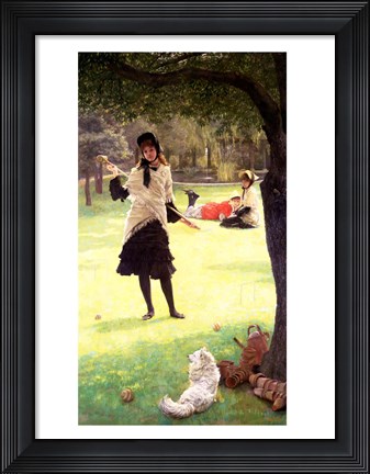 Framed Croquet Print