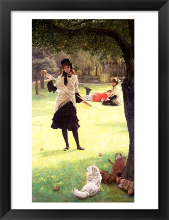 Framed Croquet Print