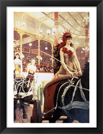 Framed Ladies of the Cars Print