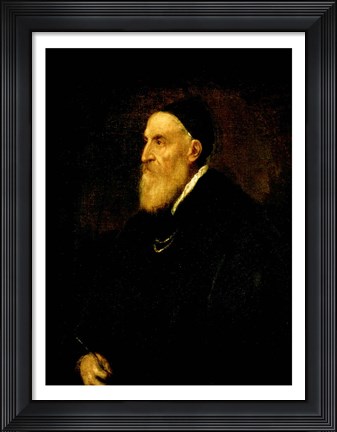 Framed Self Portrait, c.1560 Print
