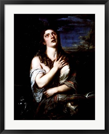 Framed Mary Magdalene, c.1561 Print