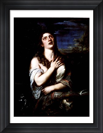 Framed Mary Magdalene, c.1561 Print