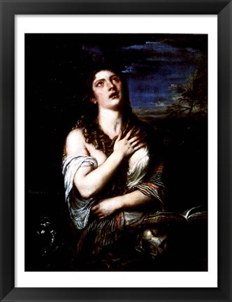 Framed Mary Magdalene, c.1561 Print